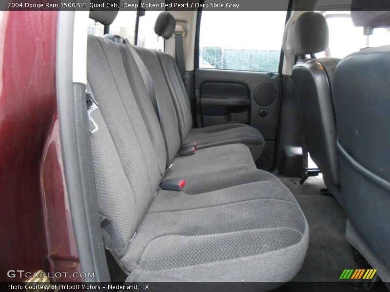 Deep Molten Red Pearl / Dark Slate Gray 2004 Dodge Ram 1500 SLT Quad Cab