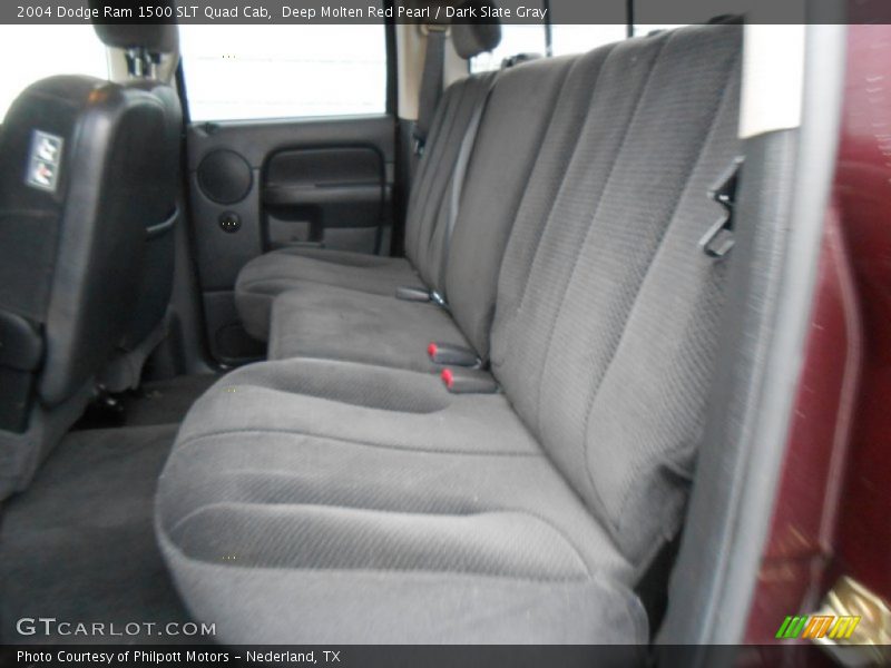 Deep Molten Red Pearl / Dark Slate Gray 2004 Dodge Ram 1500 SLT Quad Cab