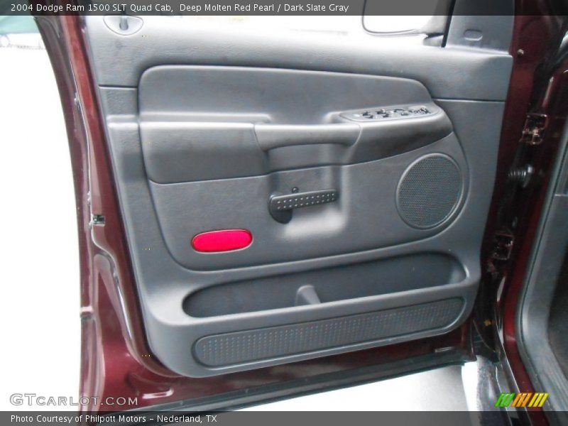 Deep Molten Red Pearl / Dark Slate Gray 2004 Dodge Ram 1500 SLT Quad Cab