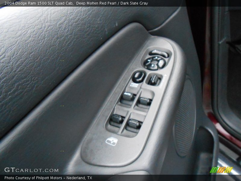 Deep Molten Red Pearl / Dark Slate Gray 2004 Dodge Ram 1500 SLT Quad Cab