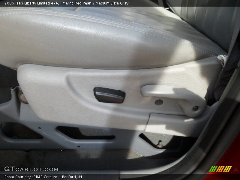 Inferno Red Pearl / Medium Slate Gray 2006 Jeep Liberty Limited 4x4