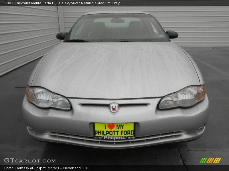 Galaxy Silver Metallic / Medium Gray 2002 Chevrolet Monte Carlo LS