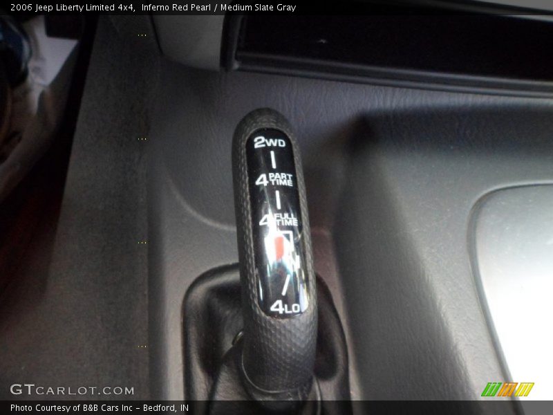 Inferno Red Pearl / Medium Slate Gray 2006 Jeep Liberty Limited 4x4