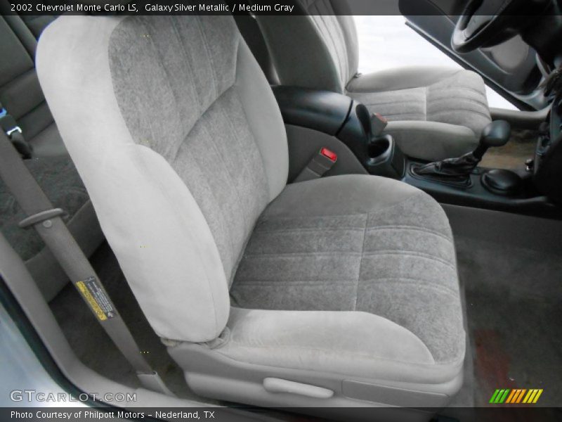 Galaxy Silver Metallic / Medium Gray 2002 Chevrolet Monte Carlo LS
