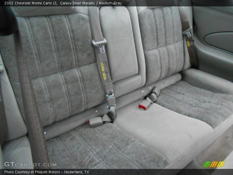 Galaxy Silver Metallic / Medium Gray 2002 Chevrolet Monte Carlo LS