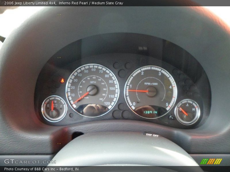  2006 Liberty Limited 4x4 Limited 4x4 Gauges