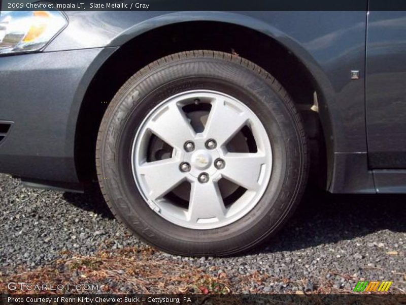 Slate Metallic / Gray 2009 Chevrolet Impala LT