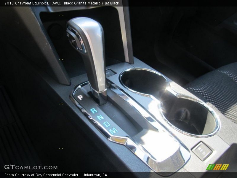 Black Granite Metallic / Jet Black 2013 Chevrolet Equinox LT AWD