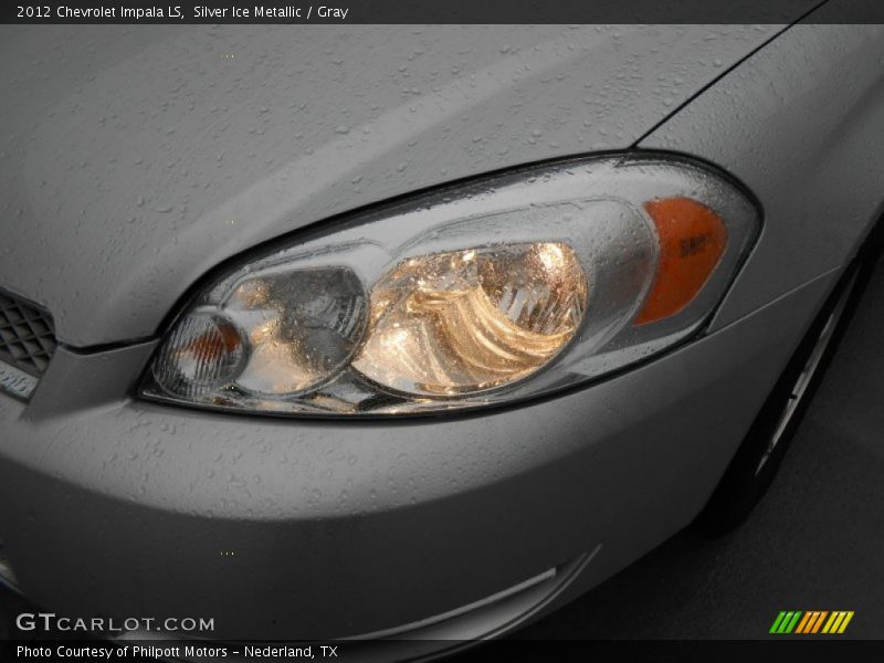 Silver Ice Metallic / Gray 2012 Chevrolet Impala LS
