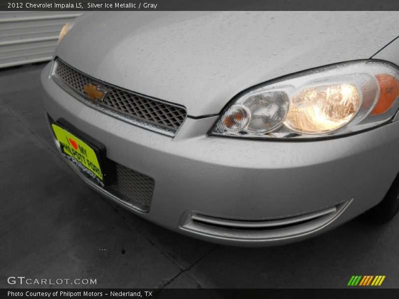 Silver Ice Metallic / Gray 2012 Chevrolet Impala LS