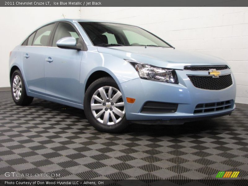 Ice Blue Metallic / Jet Black 2011 Chevrolet Cruze LT