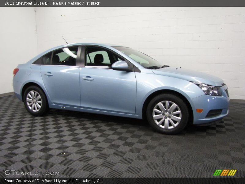 Ice Blue Metallic / Jet Black 2011 Chevrolet Cruze LT