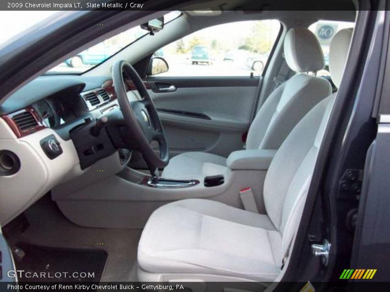 Slate Metallic / Gray 2009 Chevrolet Impala LT