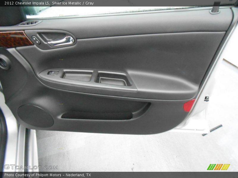 Silver Ice Metallic / Gray 2012 Chevrolet Impala LS
