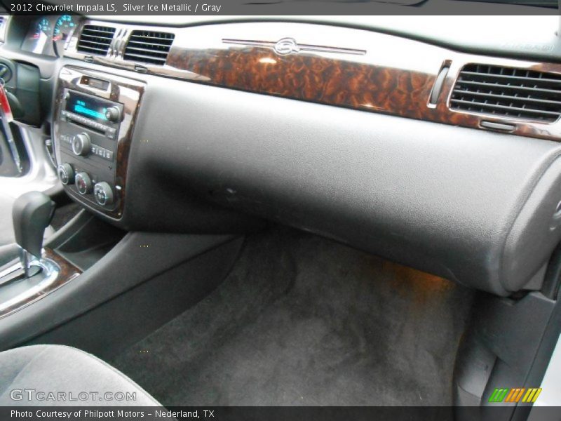 Silver Ice Metallic / Gray 2012 Chevrolet Impala LS