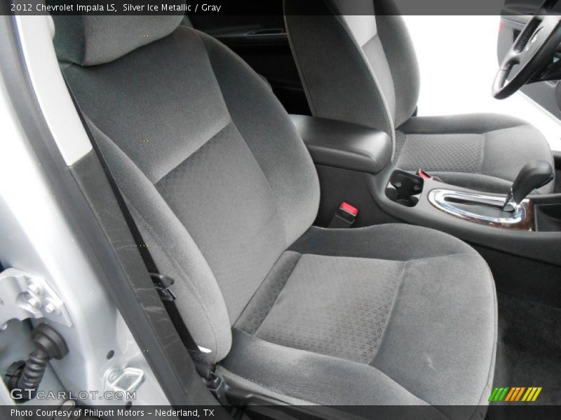 Silver Ice Metallic / Gray 2012 Chevrolet Impala LS