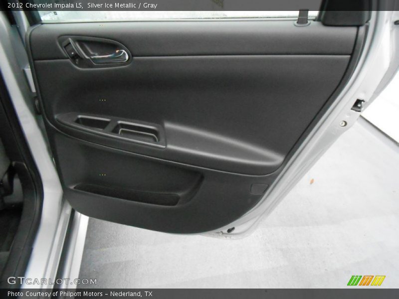 Silver Ice Metallic / Gray 2012 Chevrolet Impala LS
