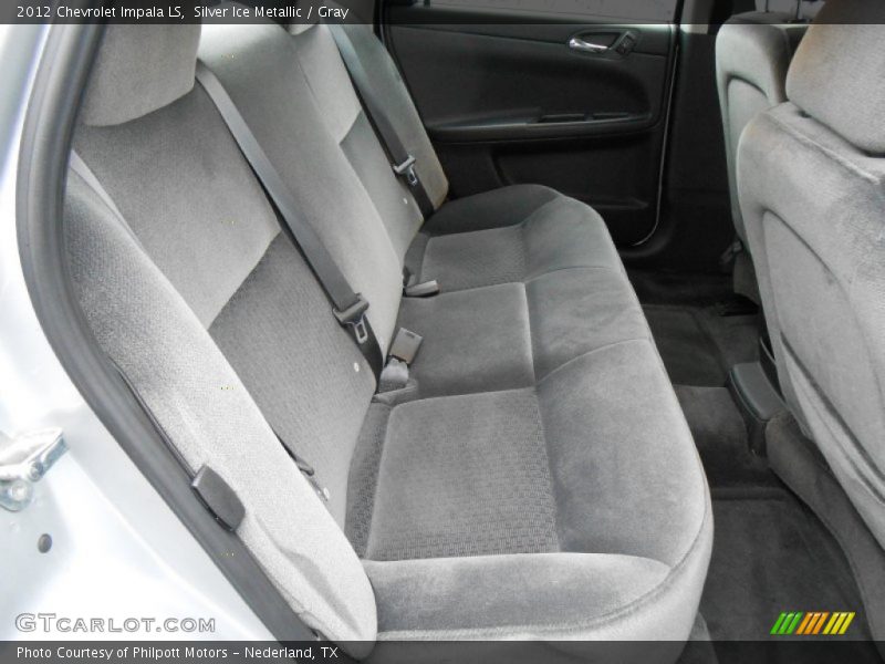 Silver Ice Metallic / Gray 2012 Chevrolet Impala LS