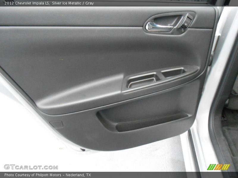 Silver Ice Metallic / Gray 2012 Chevrolet Impala LS