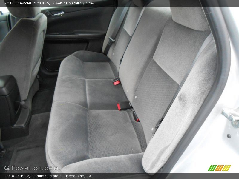 Silver Ice Metallic / Gray 2012 Chevrolet Impala LS