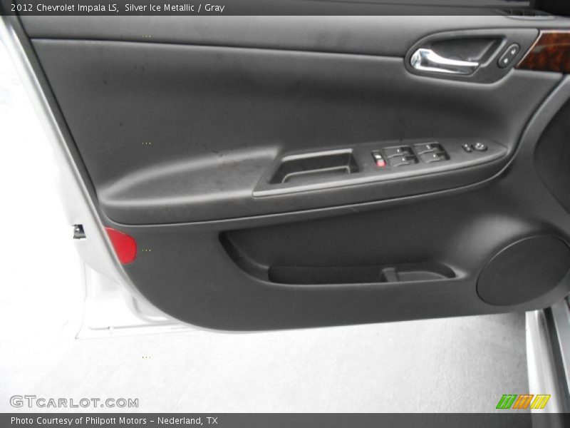 Silver Ice Metallic / Gray 2012 Chevrolet Impala LS