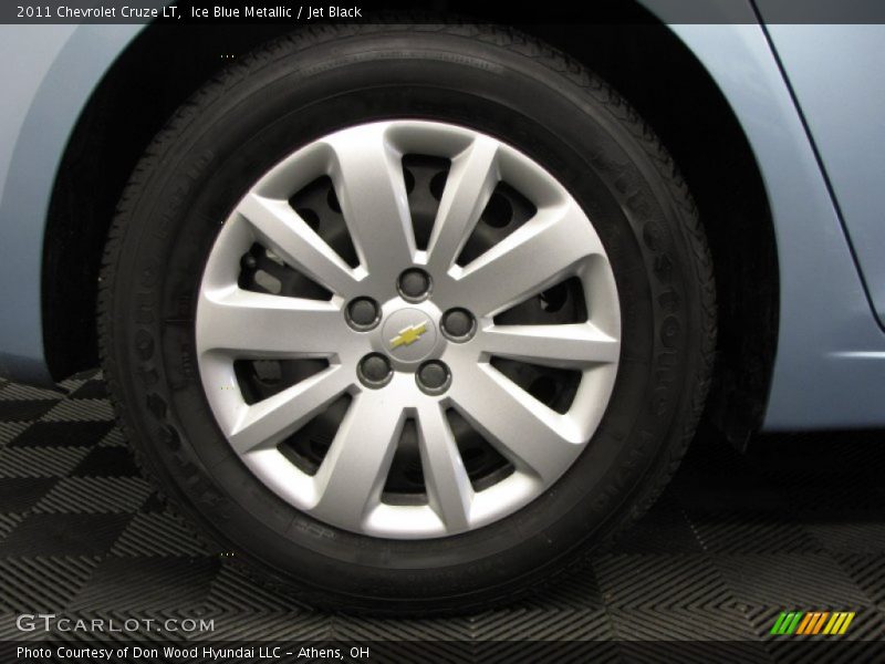 Ice Blue Metallic / Jet Black 2011 Chevrolet Cruze LT