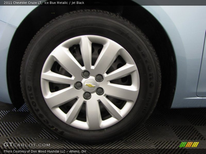 Ice Blue Metallic / Jet Black 2011 Chevrolet Cruze LT