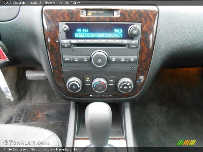 Silver Ice Metallic / Gray 2012 Chevrolet Impala LS