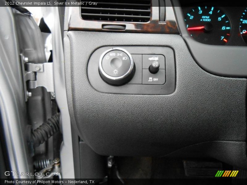Silver Ice Metallic / Gray 2012 Chevrolet Impala LS