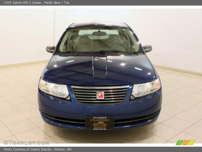 Pacific Blue / Tan 2005 Saturn ION 2 Sedan