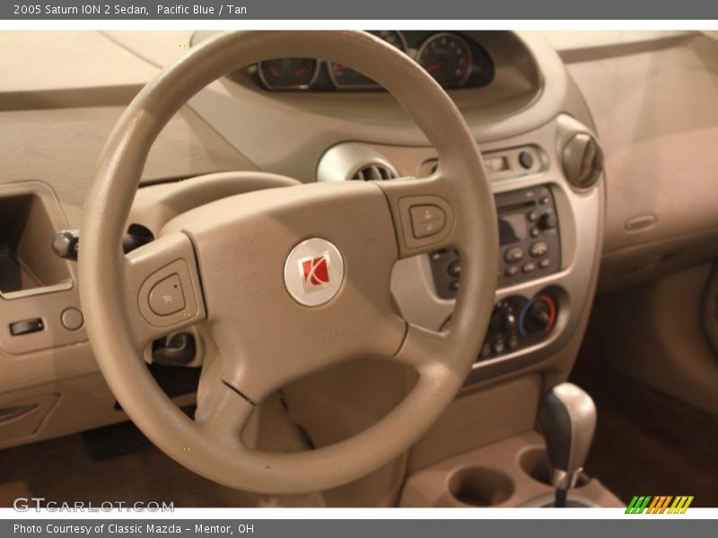 Pacific Blue / Tan 2005 Saturn ION 2 Sedan