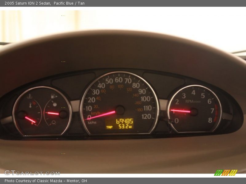  2005 ION 2 Sedan 2 Sedan Gauges