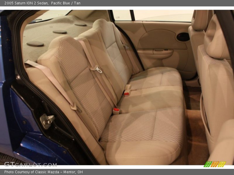 Rear Seat of 2005 ION 2 Sedan