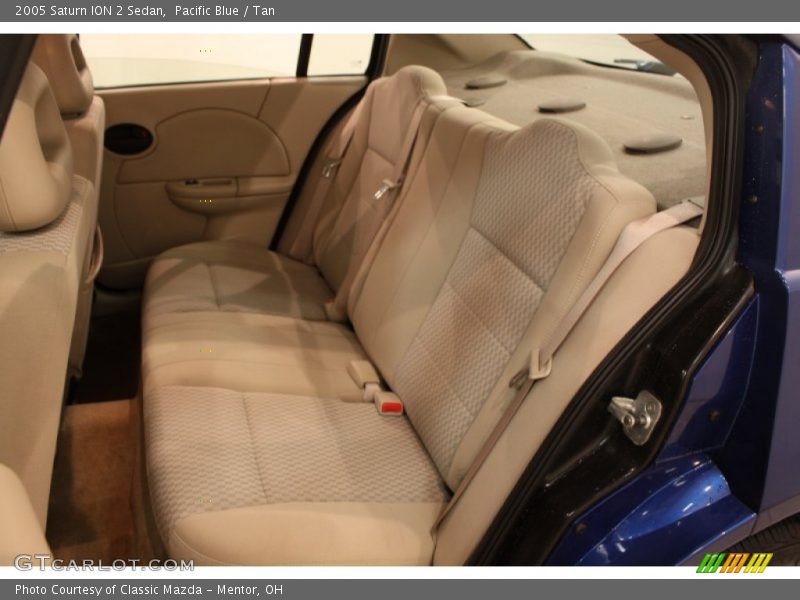 Pacific Blue / Tan 2005 Saturn ION 2 Sedan