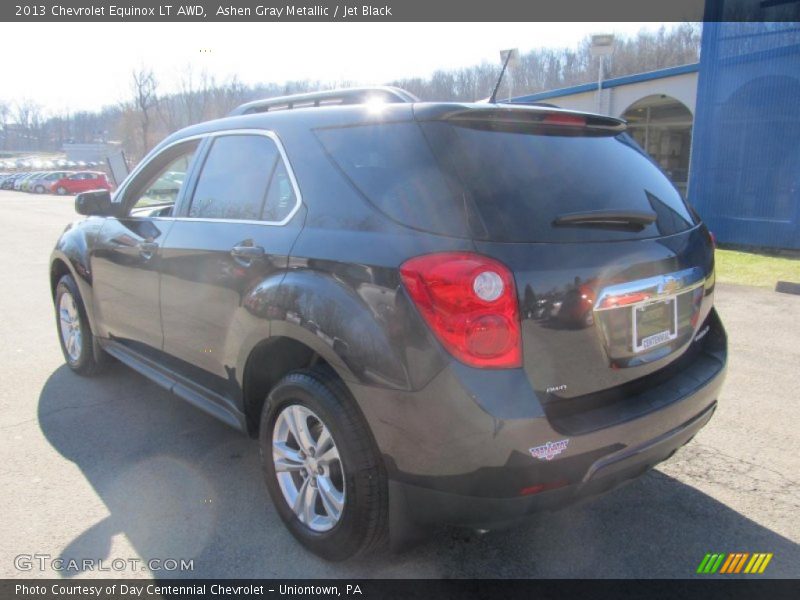 Ashen Gray Metallic / Jet Black 2013 Chevrolet Equinox LT AWD