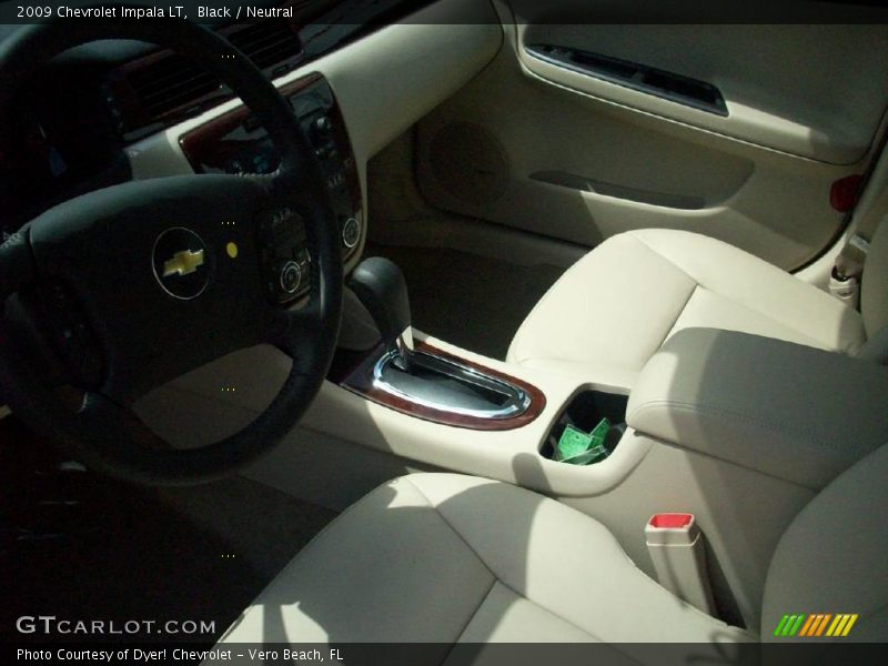 Black / Neutral 2009 Chevrolet Impala LT