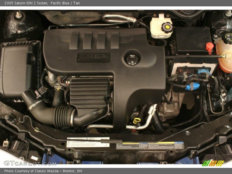  2005 ION 2 Sedan Engine - 2.2 Liter DOHC 16-Valve Ecotec 4 Cylinder