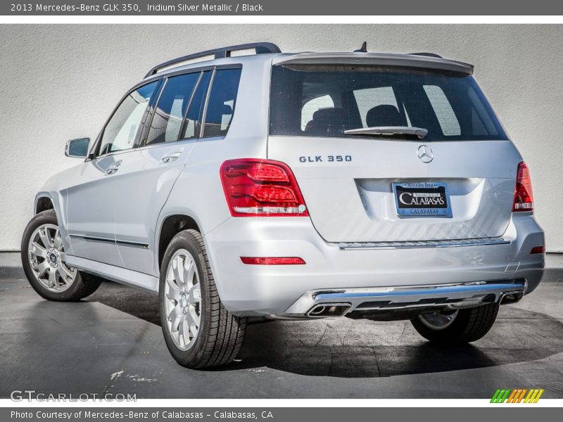 Iridium Silver Metallic / Black 2013 Mercedes-Benz GLK 350
