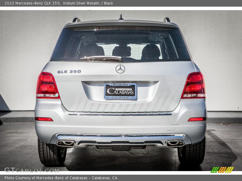 Iridium Silver Metallic / Black 2013 Mercedes-Benz GLK 350