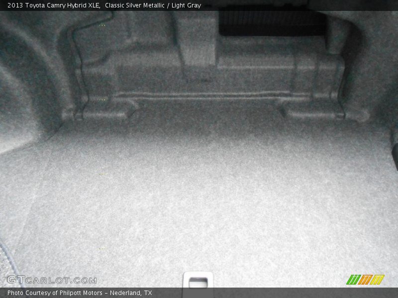 Classic Silver Metallic / Light Gray 2013 Toyota Camry Hybrid XLE