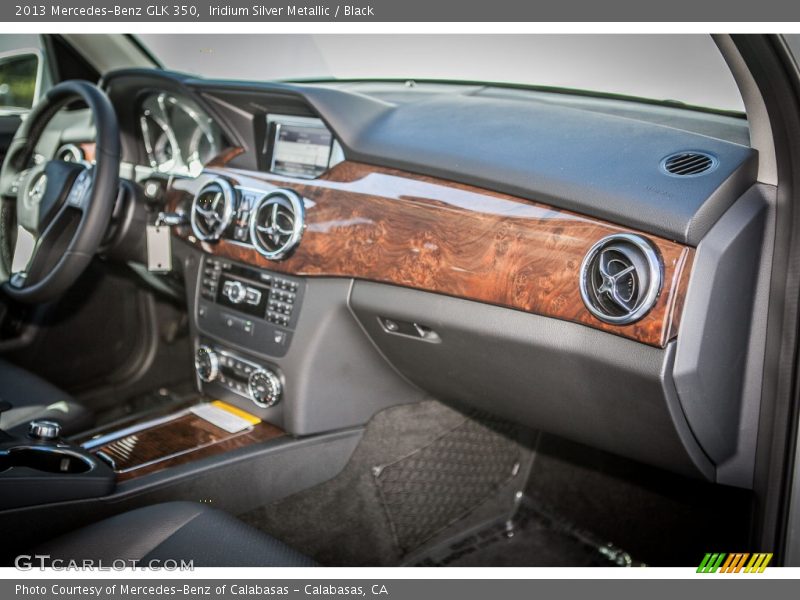 Iridium Silver Metallic / Black 2013 Mercedes-Benz GLK 350