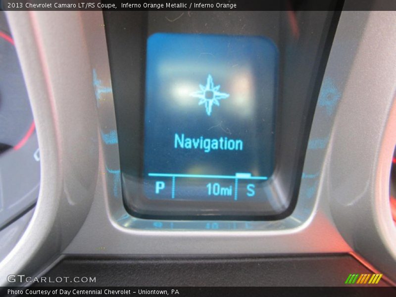 Inferno Orange Metallic / Inferno Orange 2013 Chevrolet Camaro LT/RS Coupe