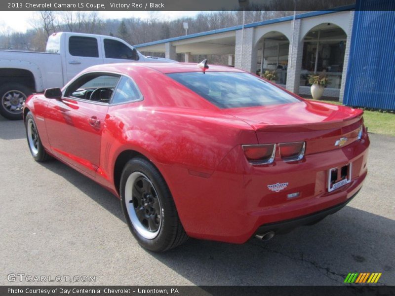 Victory Red / Black 2013 Chevrolet Camaro LS Coupe