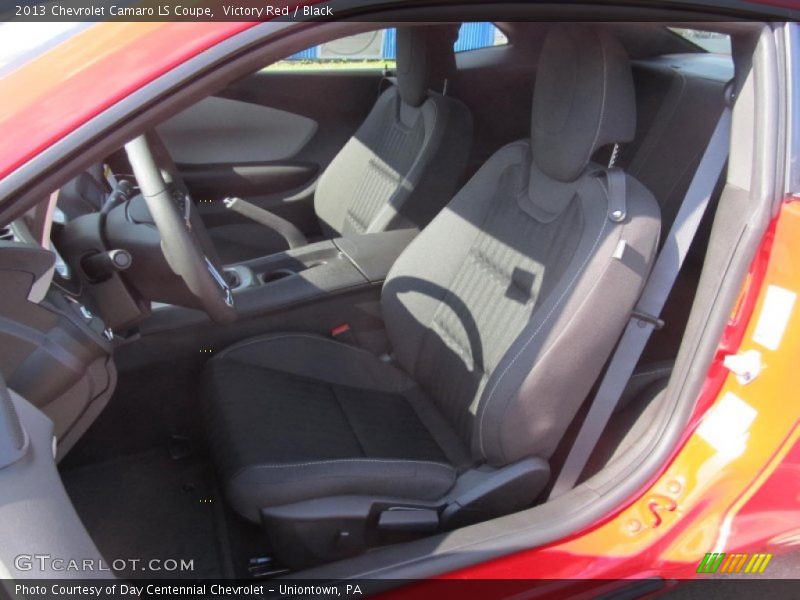 Victory Red / Black 2013 Chevrolet Camaro LS Coupe