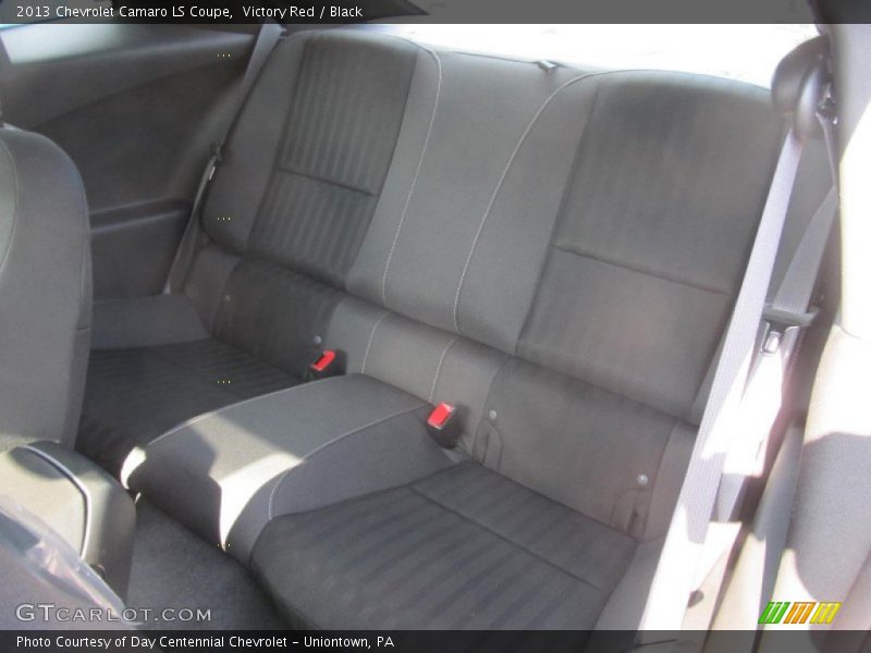 Rear Seat of 2013 Camaro LS Coupe
