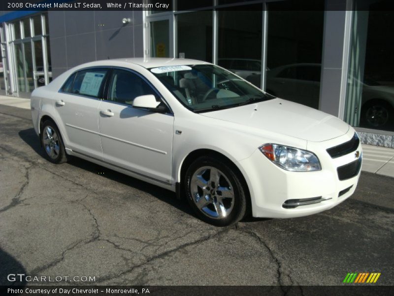 Front 3/4 View of 2008 Malibu LT Sedan