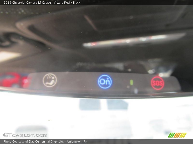 Victory Red / Black 2013 Chevrolet Camaro LS Coupe