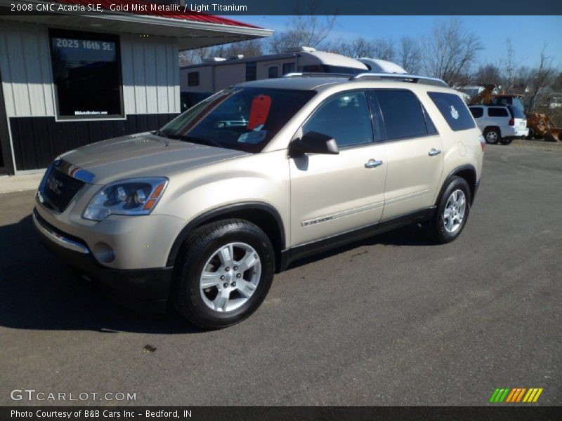 Front 3/4 View of 2008 Acadia SLE