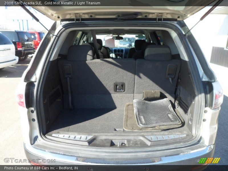 Gold Mist Metallic / Light Titanium 2008 GMC Acadia SLE
