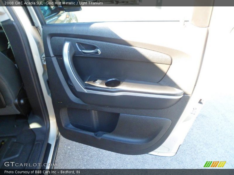Gold Mist Metallic / Light Titanium 2008 GMC Acadia SLE